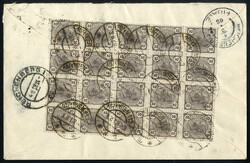 Wien 1908, eingeschriebener Brief von Wien am 3.2. nach Reichenberg ...