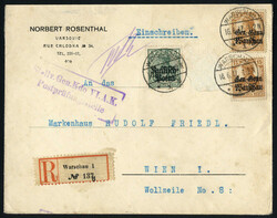 400: Occupation allemande pendant la 1ère Guerre mondiale : Pologne