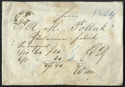 STANISLAU /26.JAN LAUT ANGABE, seltener Stempel auf taxiertem, ...