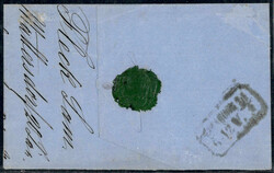 Mattersdorf 20.1., 1860,, Brief mit 5 Kreuzer Type II nach Ödenburg, ...