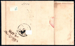 Schruns 12.4., Einkreisstempel auf 9 Kreuzer Brief nach Venedig, ANK ...