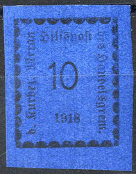 1918, 5 Heller, nuovo con gomma originale, Sass. 3 / 6.750,-