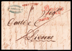4770: Austria Lombardía Véneto - Cancellations and seals