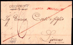 4770: Austria Lombardía Véneto - Cancellations and seals