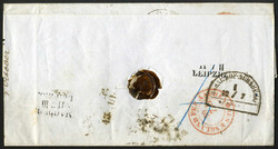 1853, Irland, Portobrief vom 8.7.1853 von Dublin mittels des ...