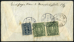 1923, Luftpost Brief von Wien am 29.9. nach Belgrad (Serbien) ...