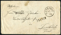 1878, zwei Briefe der Mobilisierung der II. Armee, einer von ...