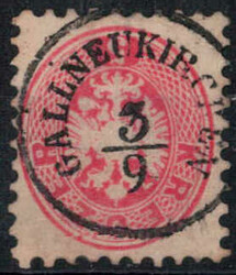Gallneukirchen 3.9., Einkreisstempel auf 5 Kreuzer, ANK 32 / Müller ...
