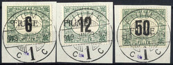 2555: Fiume - Revenue stamps