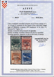 1920, Legionari, VEGLIA Reggenza Italiana del Carnaro, serie completa ...