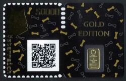2021, 500 Euro "Goldene Doge" Crypto Marke, limitierte Auflage von ...