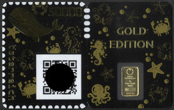 2022, 500 Euro "Goldener Wal" Crypto Marke, limitierte Auflage von ...