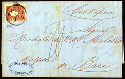 1860, zwei Briefe von Triest mit dem österr. Lloyd (Griechenland - ...