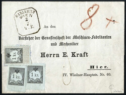 4745070: Österreich Ausgabe 1863/64 - Stempelmarken