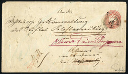 4745070: Austria 1863/64 Issue - Postal stationery