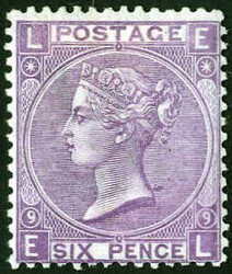 2865100: Great Britain 1840 1d black