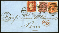 2865100: Great Britain 1840 1d black