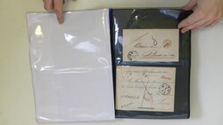 1851/68, Album mit 29 Briefen nach Frankreich, der überwiegende Teil ...
