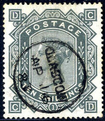 2865100: Great Britain 1840 1d black