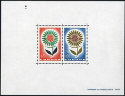 1964, Europa Sonderblock, postfrisch, Mi. 782/83 Sonderblock