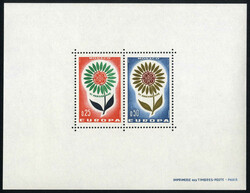 1964, Europa Sonderblock, postfrisch, Mi. 782/83 Sonderblock