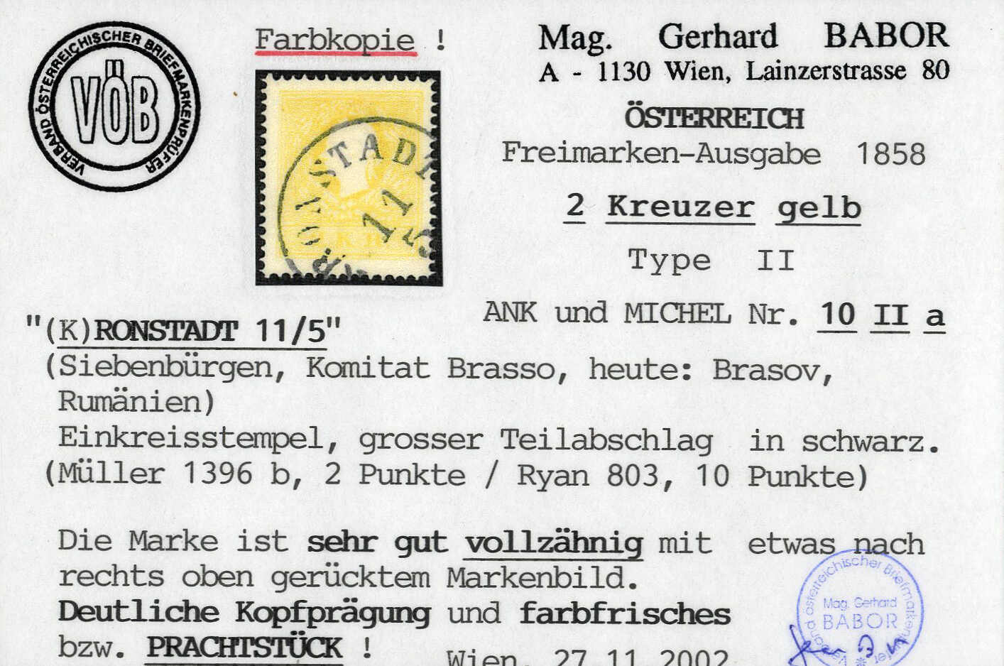 Image 1 for lot number 2252 for Viennafil 100th Auction - Live