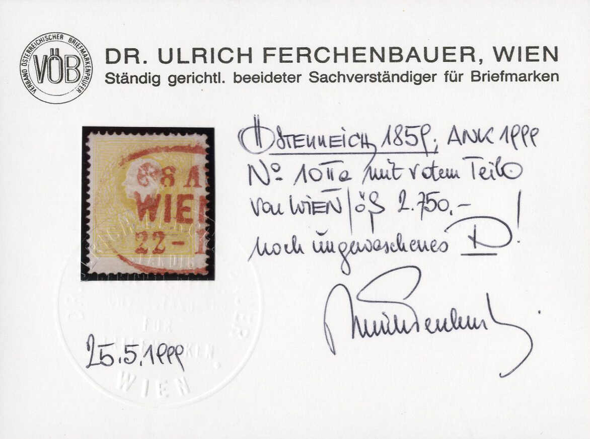 Image 2 for lot number 2252 for Viennafil 100th Auction - Live