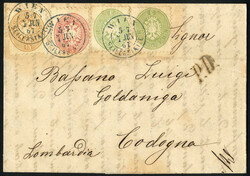 4745070: Austria 1863/64 Issue