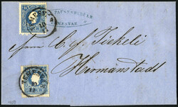 TEMESVÁR, 10/11, 1859, Brief der zweiten Gewichtsstufe vom 10.11 ...