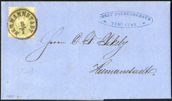 HERMANNSTADT, 8/7, 1865, am 5.7.1865 in Temesvar geschriebener Brief, ...