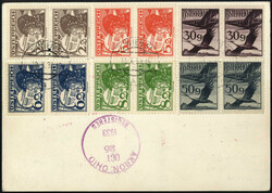 1933, rekommandierter Zeppelinbrief der Südamerika-Chicagofahrt 1933 ...