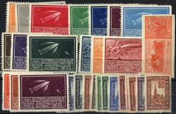 WIPA- Ausstellungsvignetten 1933, Lot auf Steckkarten mit ca. 200 ...