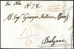 4745402: Österreich Abstempelungen Südtirol - Vorphilatelie