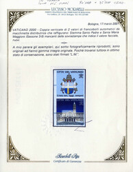 2000, francobolli automatici, due coppie una composta dallo stemma e ...