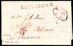 Grossbritannien 1810, Brief vom 24.4.1810 von London über einen ...