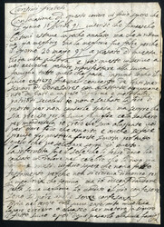 1791, Francobrief von Buenos Ayres über das Herzogtum Mailand (zu ...