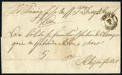 Control, Lot mit zwei Briefen nach Klagenfurt, einer aus Gospic mit ...