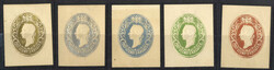1863, Neudrucke der Radnitzky Essays 1854 auf kartonartigem getöntem ...