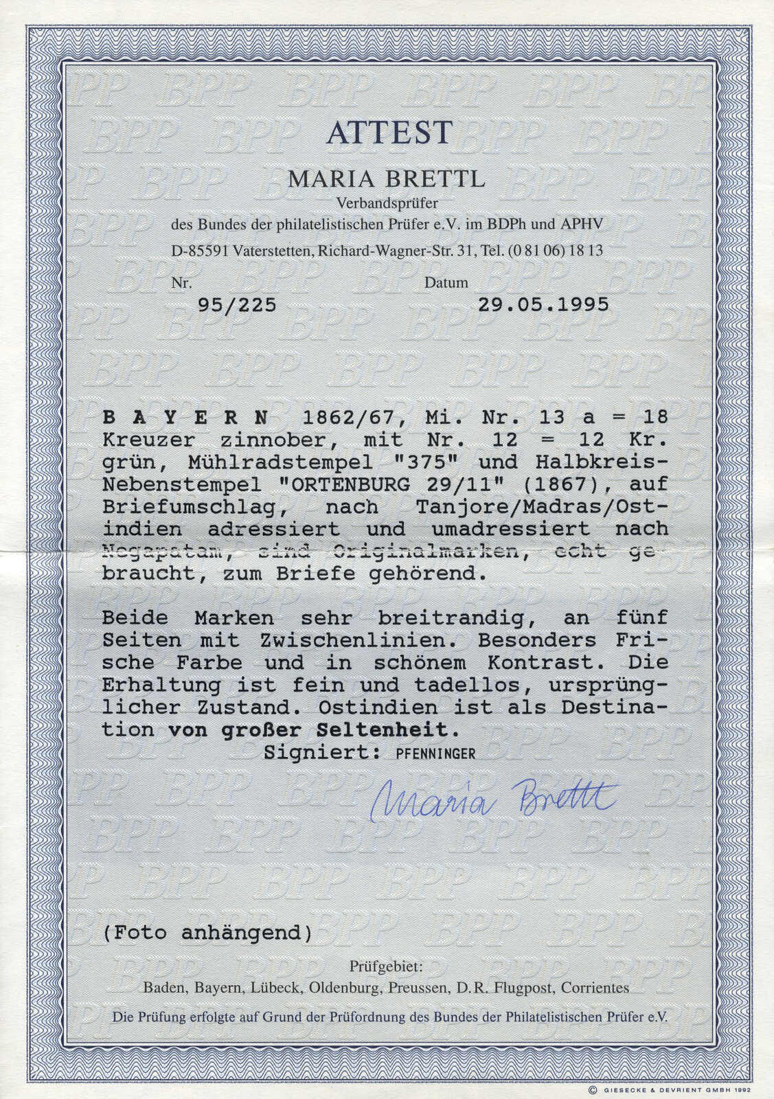 Image 1 for lot number 3846 for Viennafil 106th Live-Auction