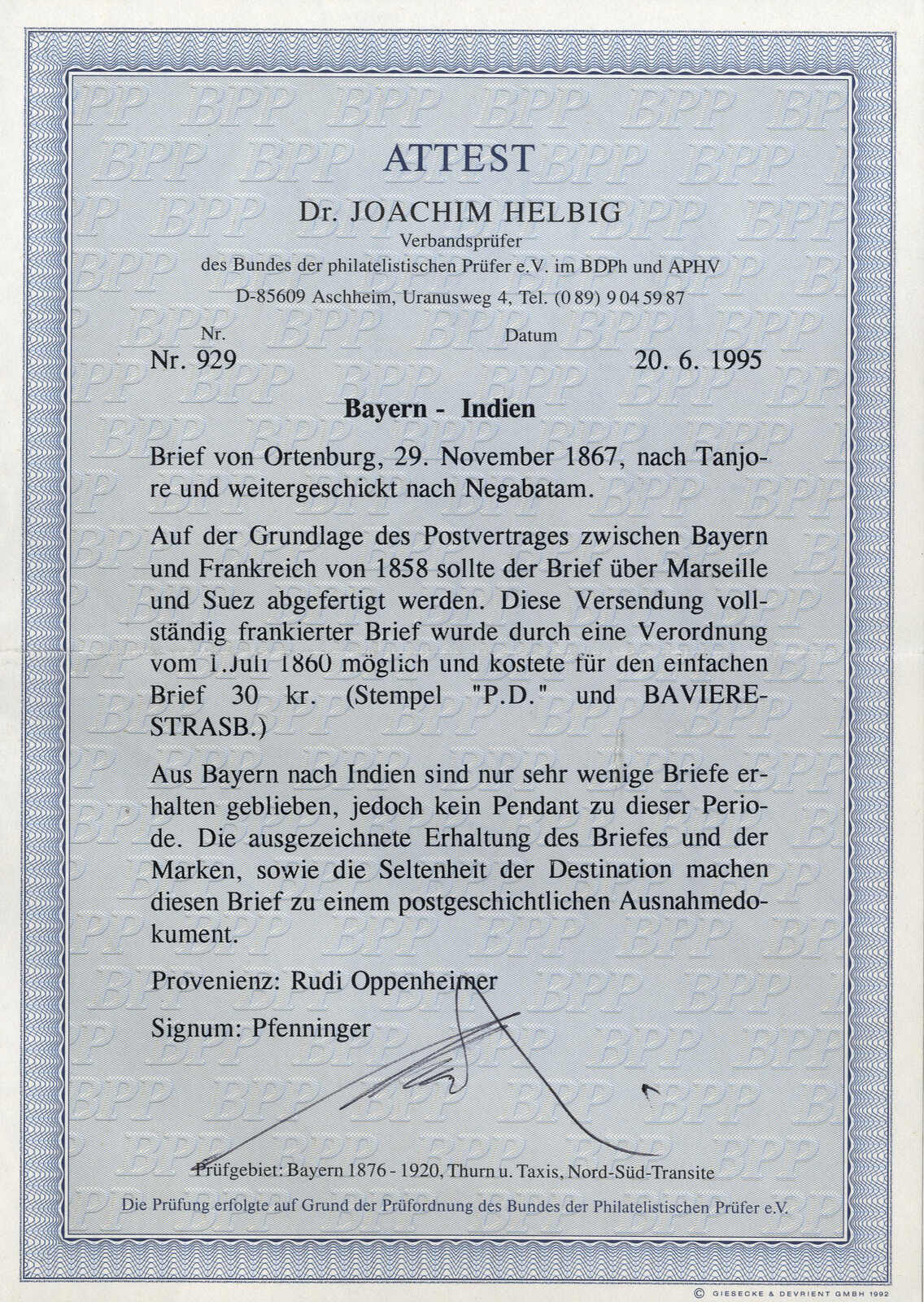 Image 2 for lot number 3846 for Viennafil 106th Live-Auction