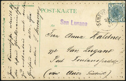 Trentino-Südtirol 1898/1923 ca., Los mit 11 Belegen, dabei acht mit ...