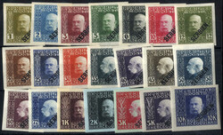 1916, "Ausgabe für Serbien", Ausgabe von Bosnien 1912/1914 mit ...