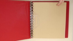 1850, Spezialsammlung der 1. Ausgabe im SAFE-Album mit Briefmarken ...