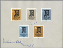 1964, 1,50 S., "Kongreß der Internat. Graphischen Föderation" ...