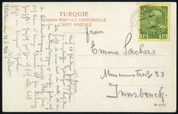 1913, internationale Blockade Montenegros: Ansichtskarte von ...