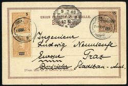 1903, Missionsreise des Kreuzers ZENTA 1902/3 um Afrika und nach ...