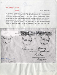 1943, busta del 18.7.1943 da Sebha Fezzan per città, affrancata con ...