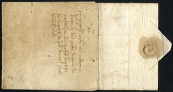 1469, lettera del 3 febbraio 1469 da Padova per città, scritta in ...