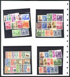 Nordborneo 1888/1954 ca., schönes Lot mit überwiegend ungebrauchten ...