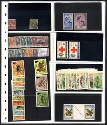 Falkland 1882/1980 ca., schöne ungebrauchte Sammlung, dabei Mi. ...